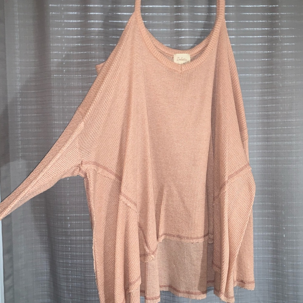 Anthropology strap sweater